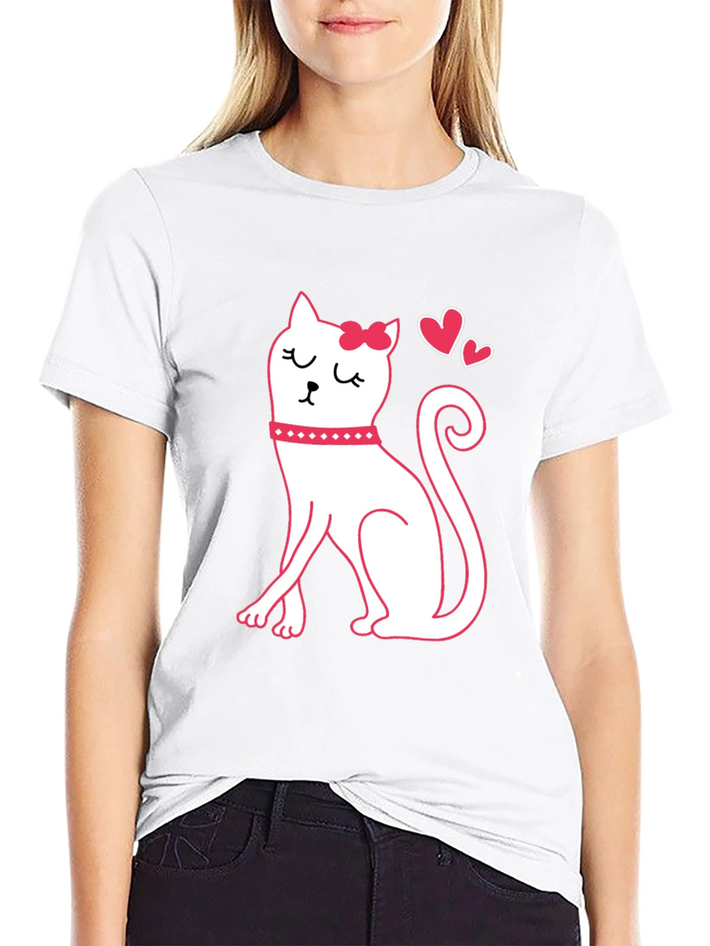 Cute Cat Valentines T-Shirt