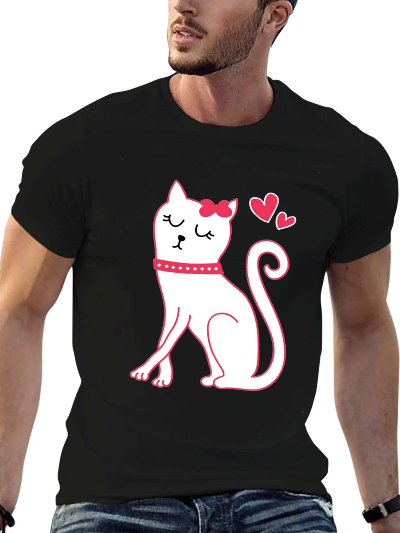 Cute Cat Valentines T-Shirt