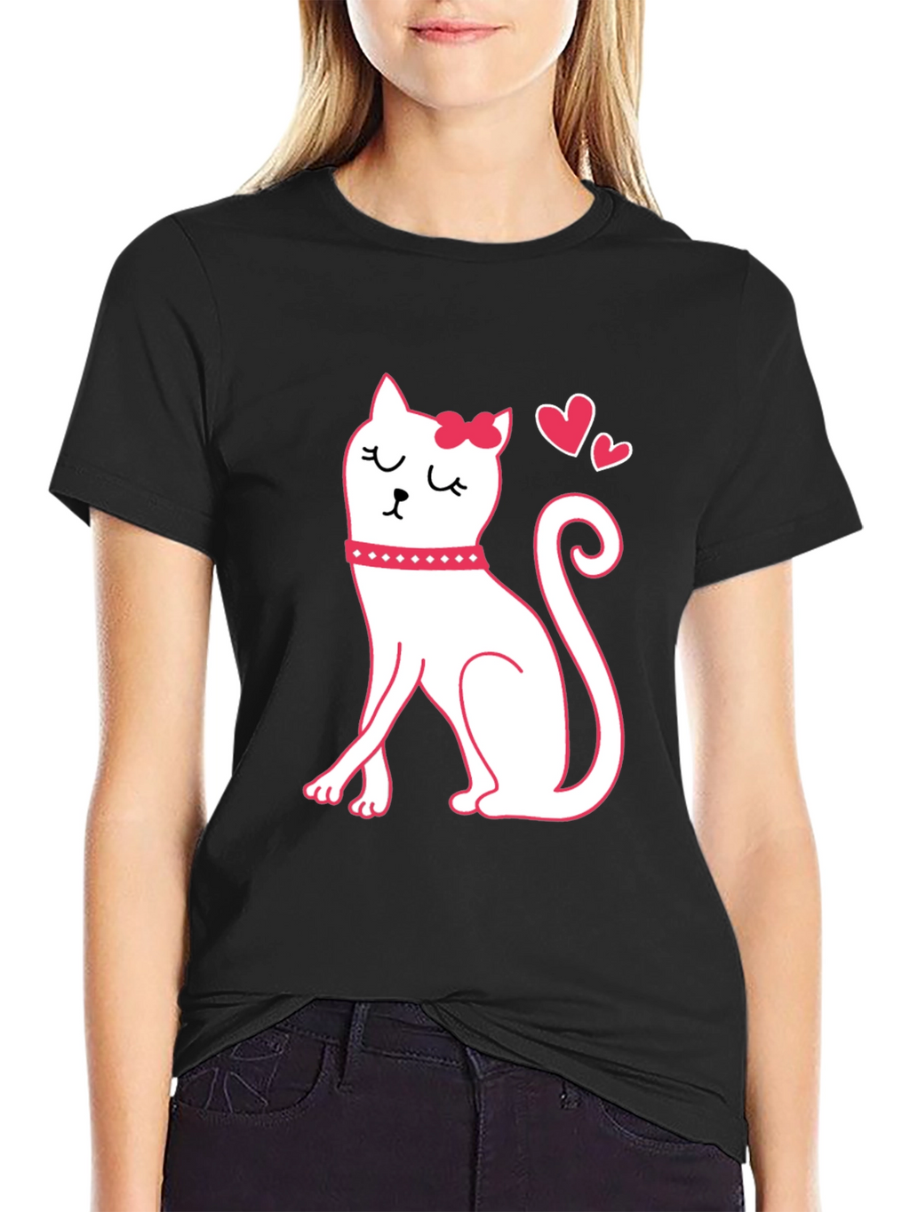Cute Cat Valentines T-Shirt