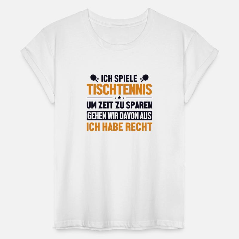 Tischtennis habe immer Recht Balls Table Tennis