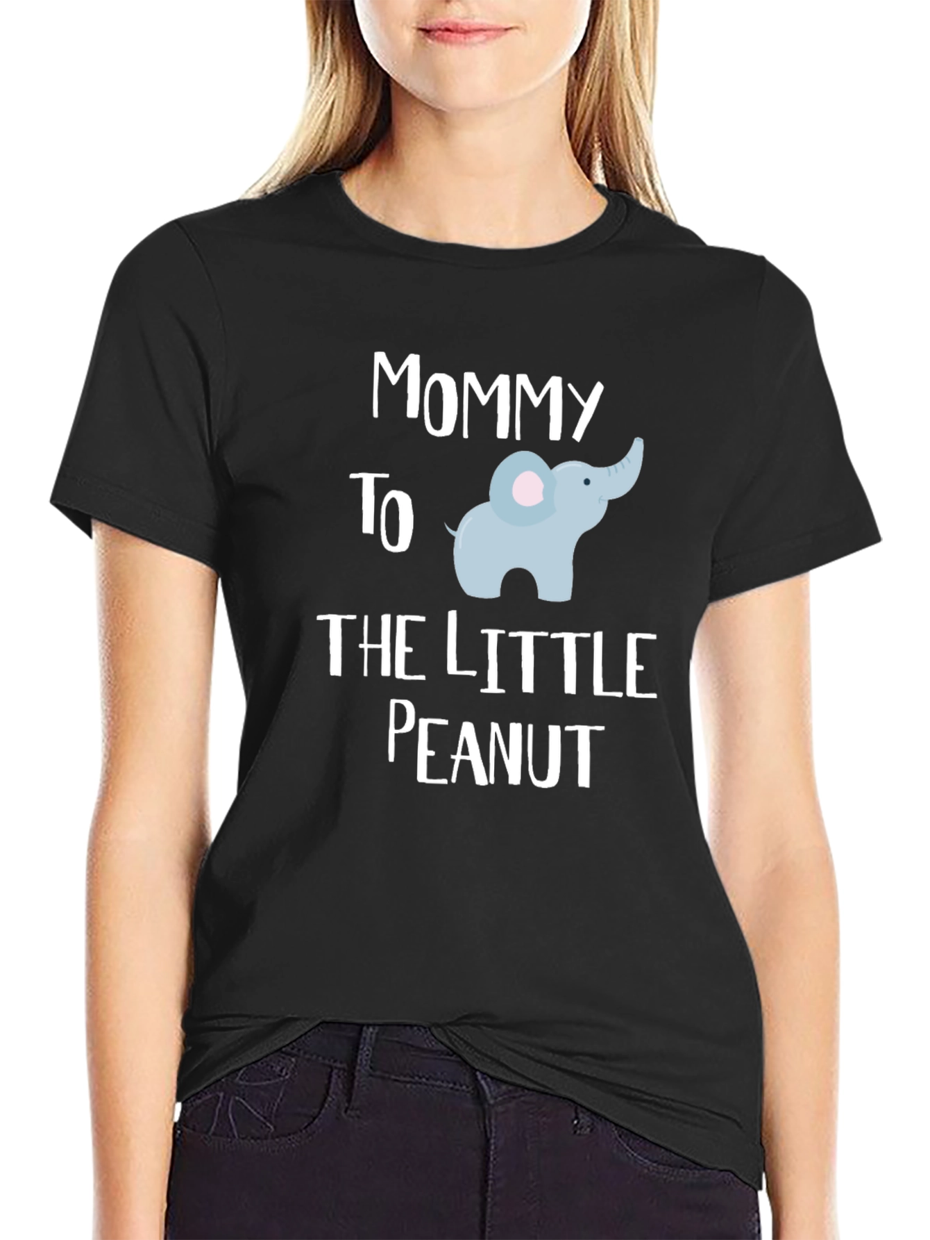 Mommy To Be Elephant Tee