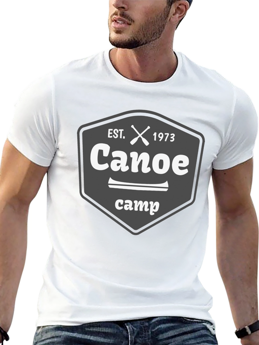 Canoe Camp Est. 1973 Graphic T-Shirt