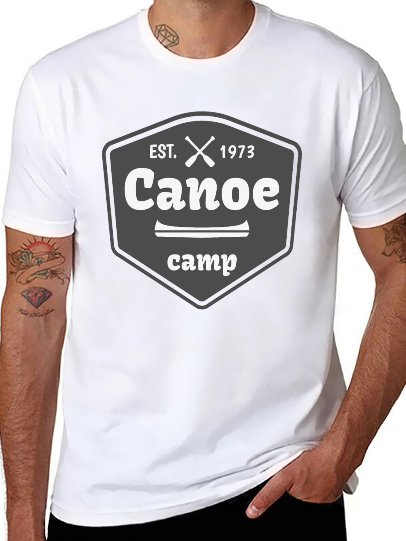 Canoe Camp Est. 1973 Graphic T-Shirt