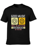 Good Music Speaker Graphic Tee
