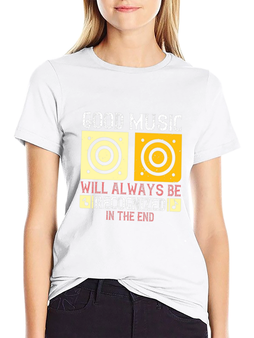 Good Music Speaker Graphic Tee