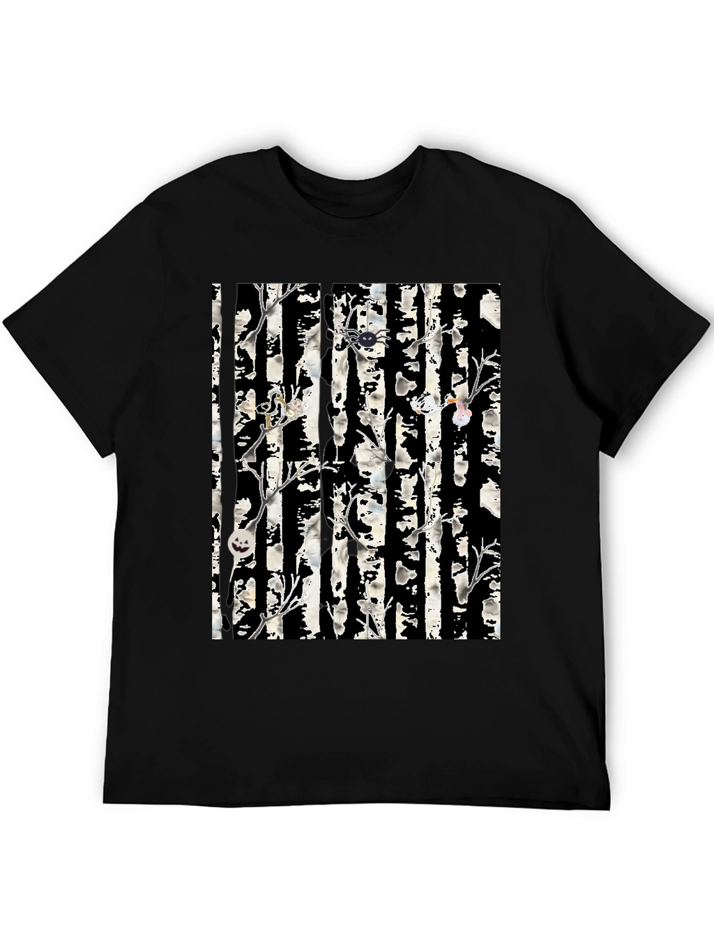 Halloween Tree Black T-Shirt