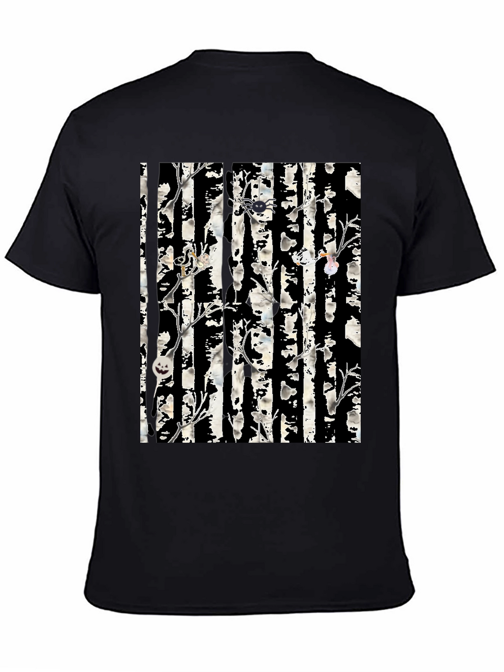 Halloween Tree Black T-Shirt