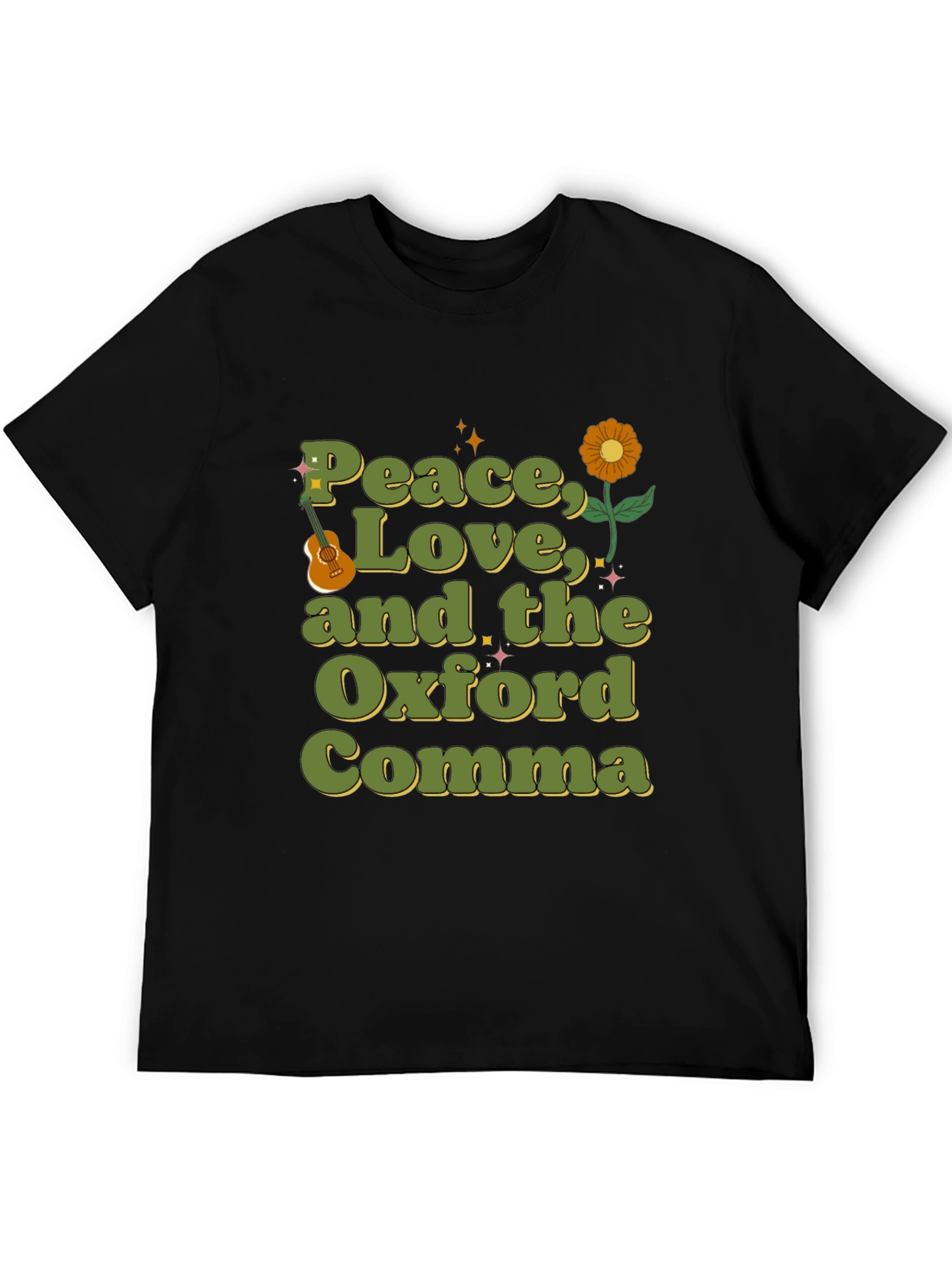 Peace Love & the Oxford Comma T-Shirt
