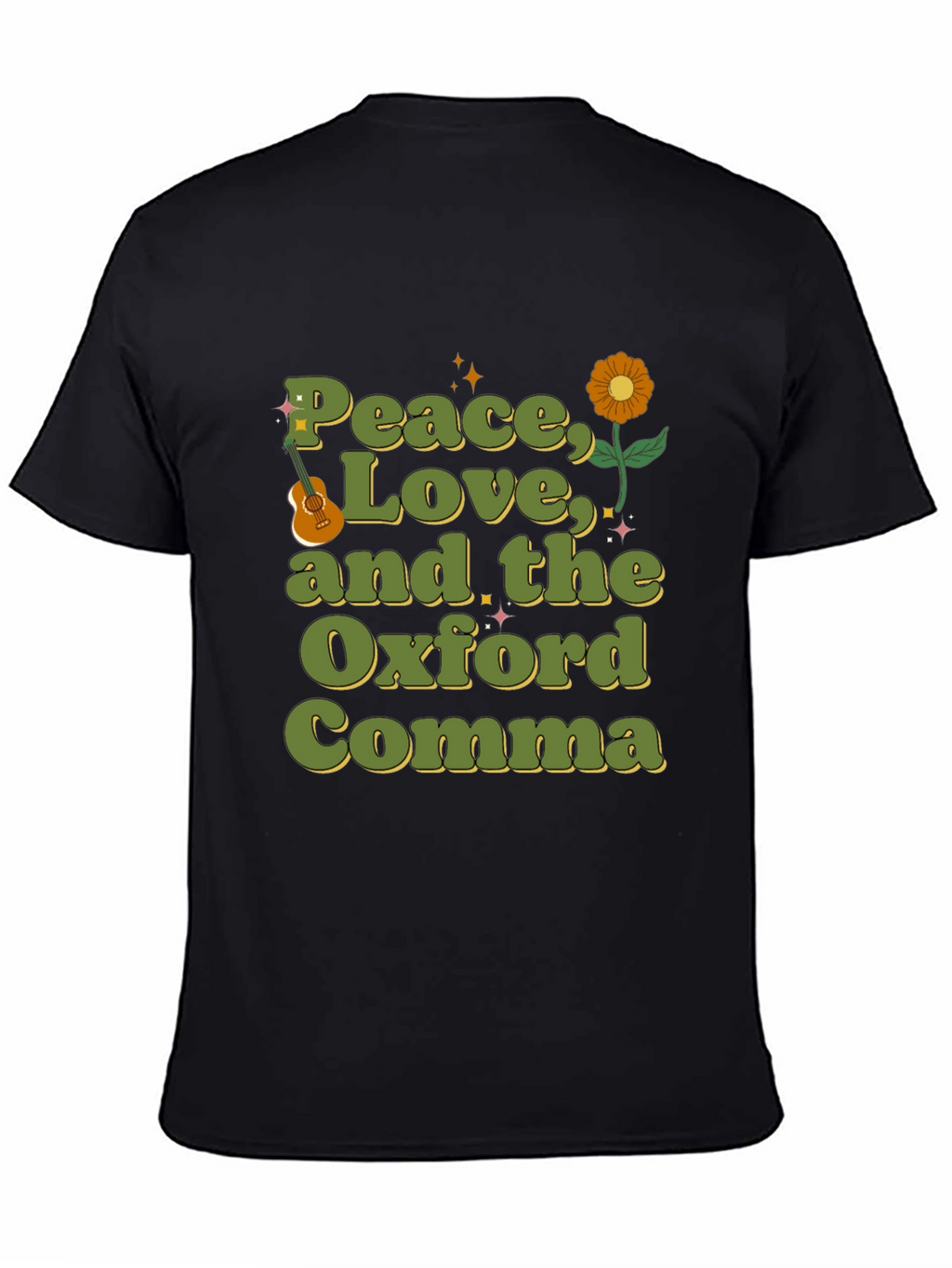 Peace Love & the Oxford Comma T-Shirt
