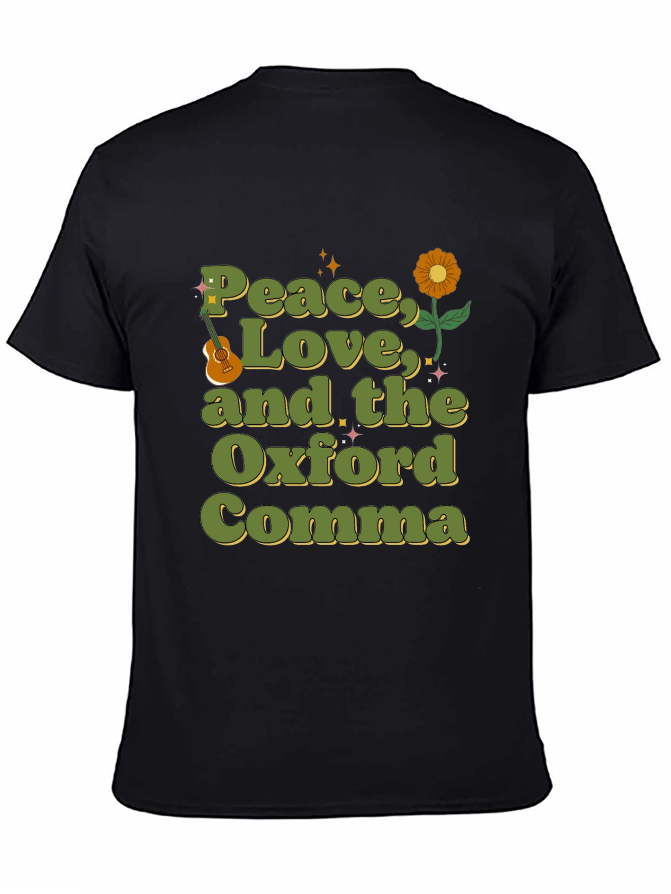 Peace Love & the Oxford Comma T-Shirt