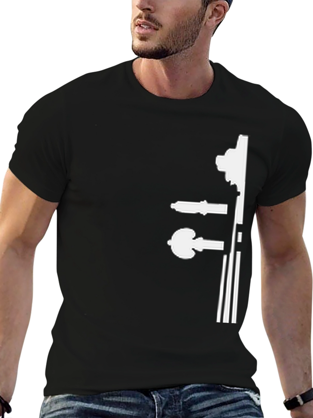 Minimalist Cello T-Shirt - Music Lover Tee