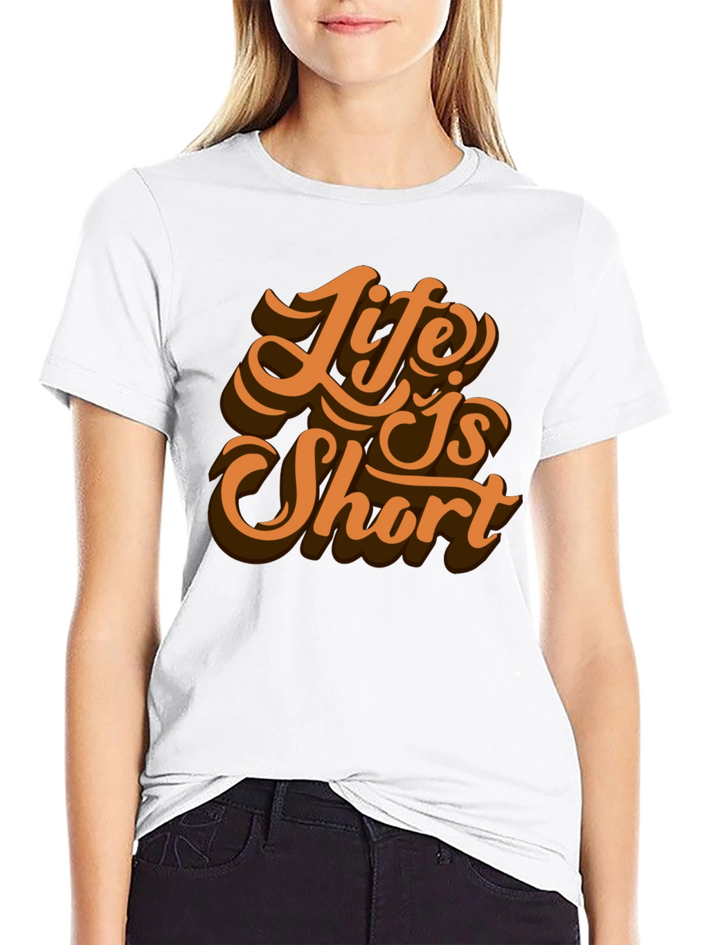 Life is Short Graphic T-Shirt