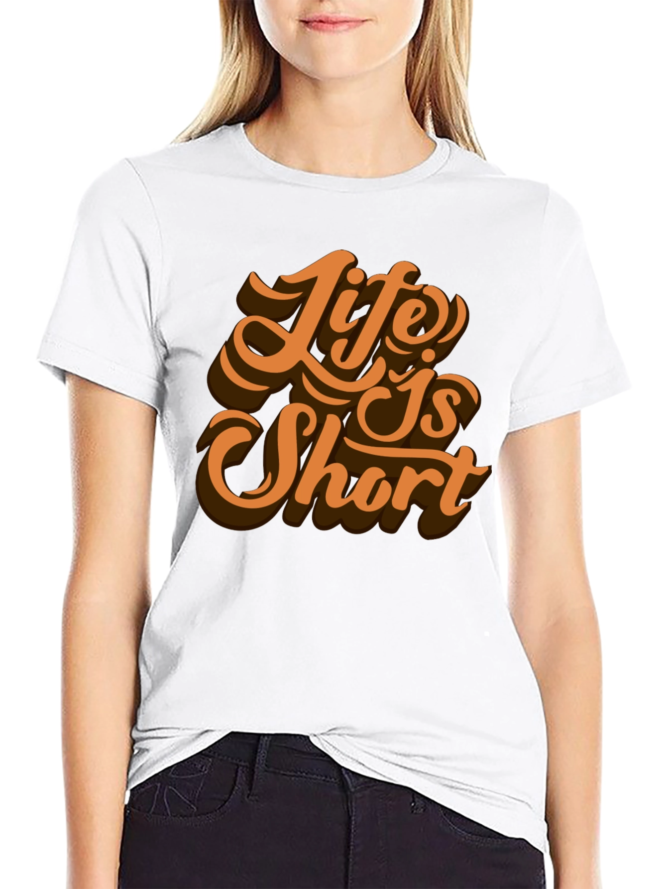 Life is Short Graphic T-Shirt