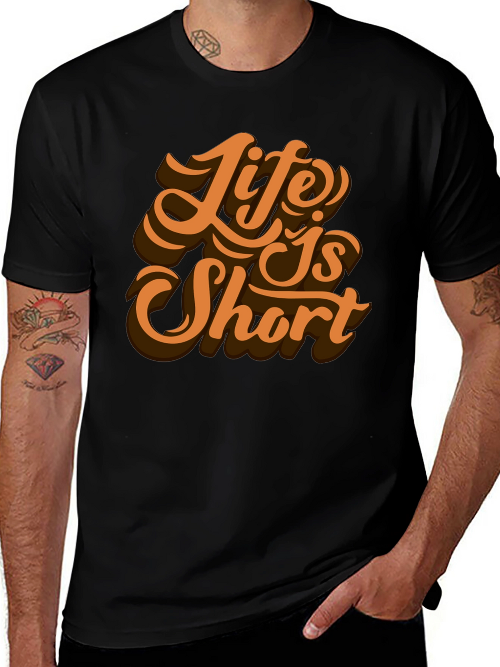 Life is Short Graphic T-Shirt