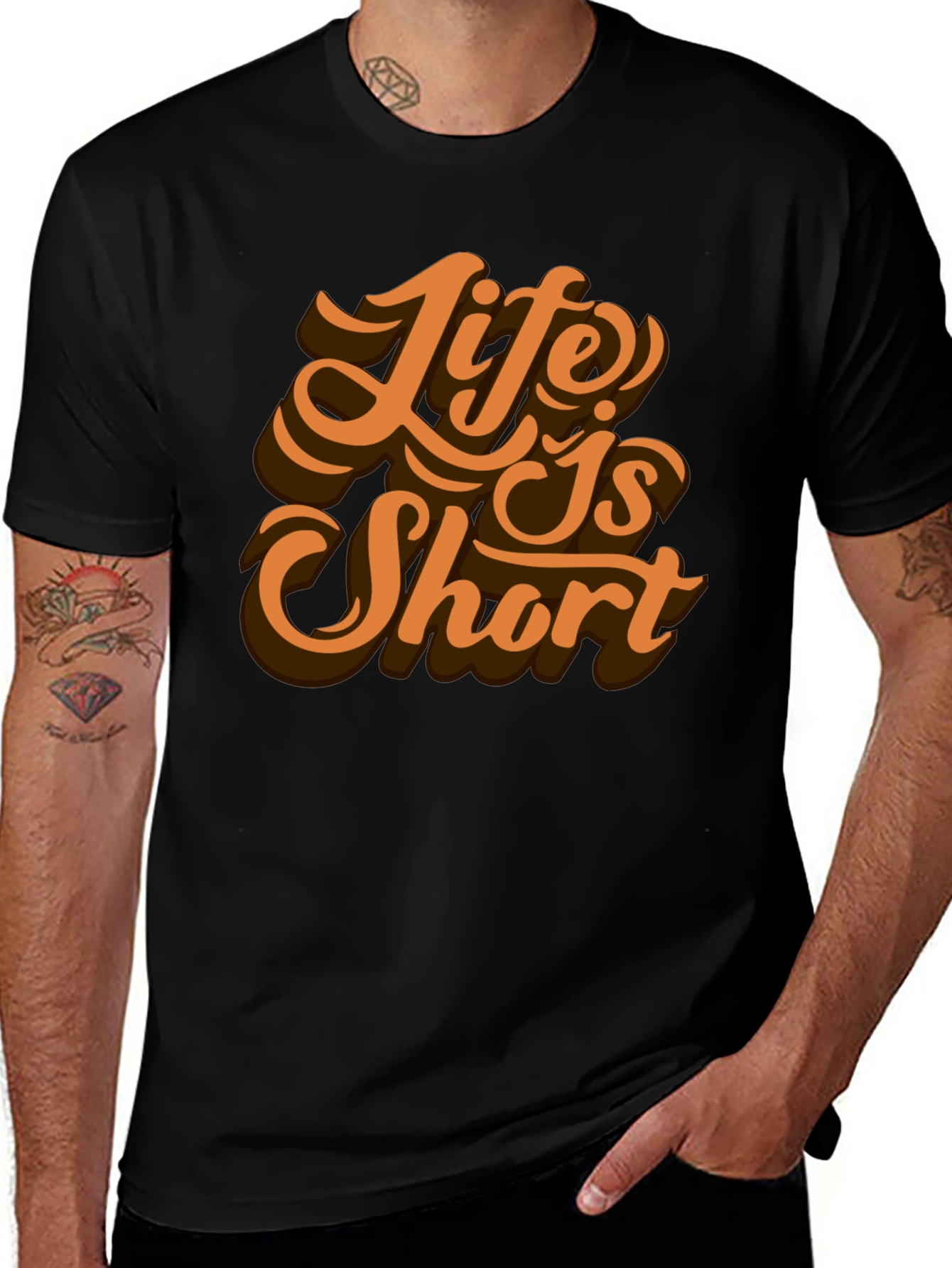 Life is Short Graphic T-Shirt