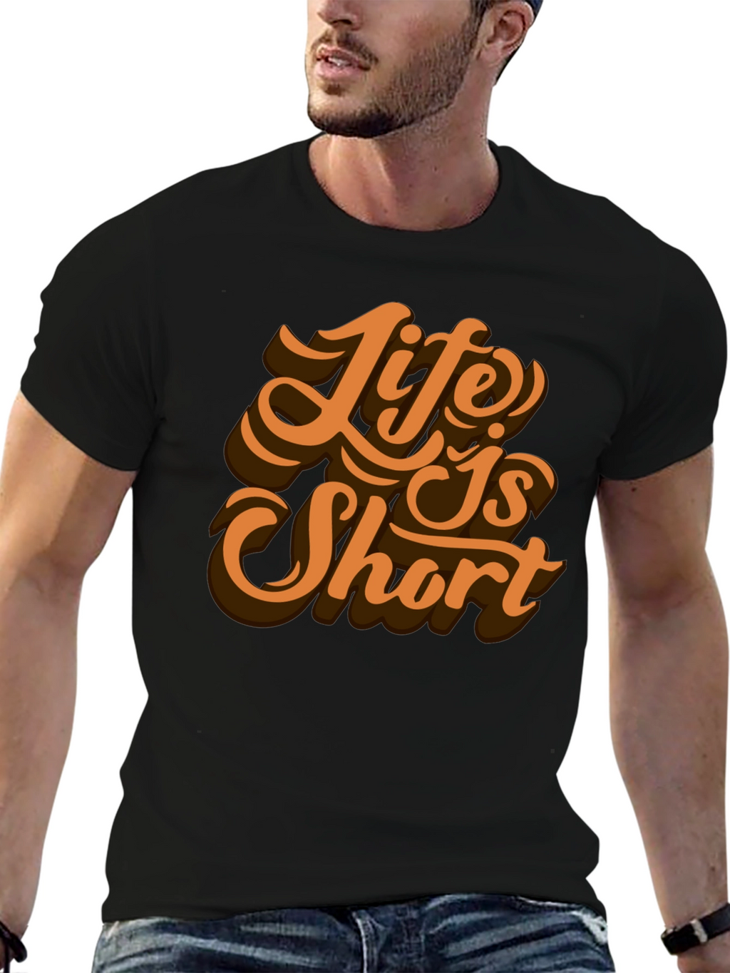 Life is Short Graphic T-Shirt