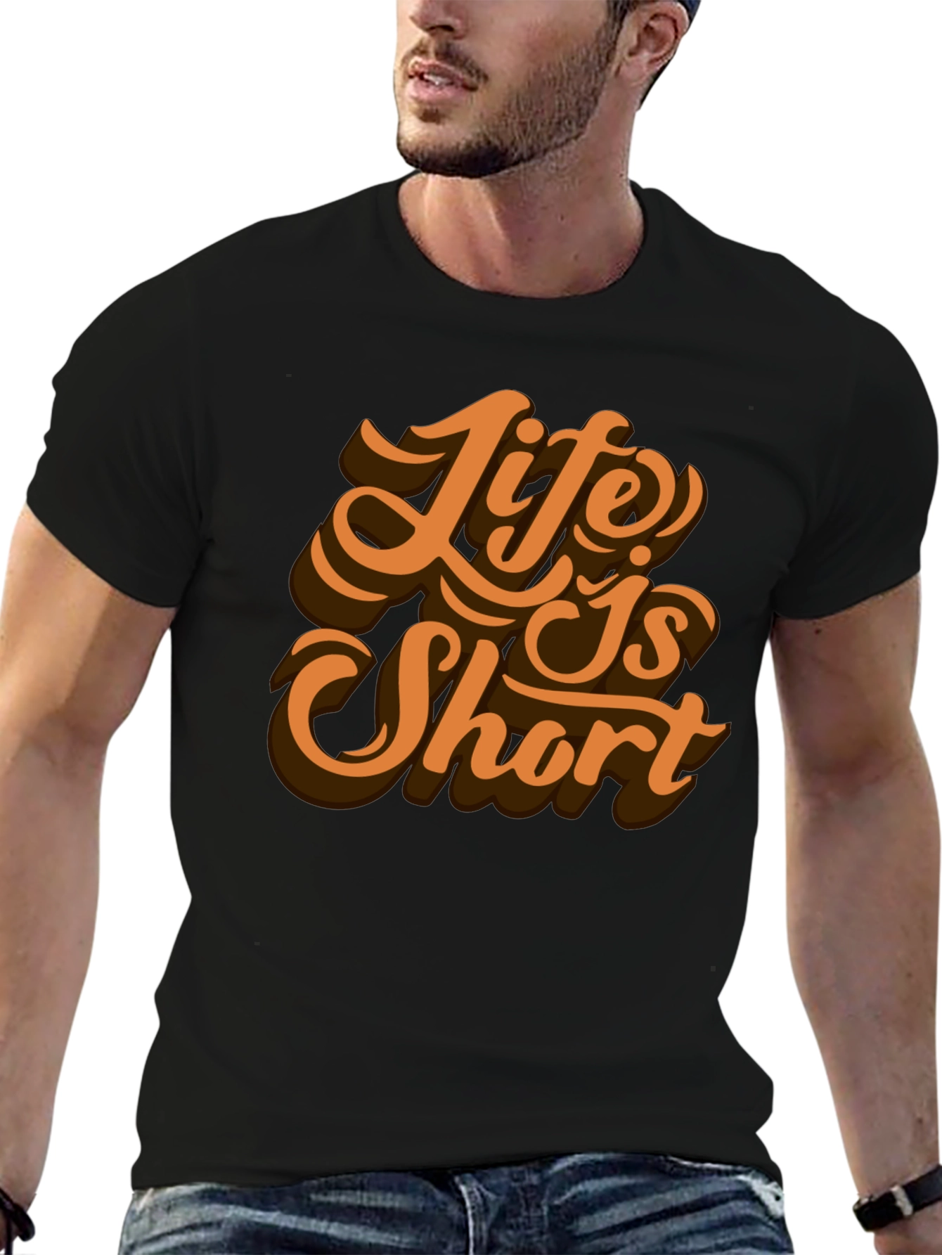 Life is Short Graphic T-Shirt