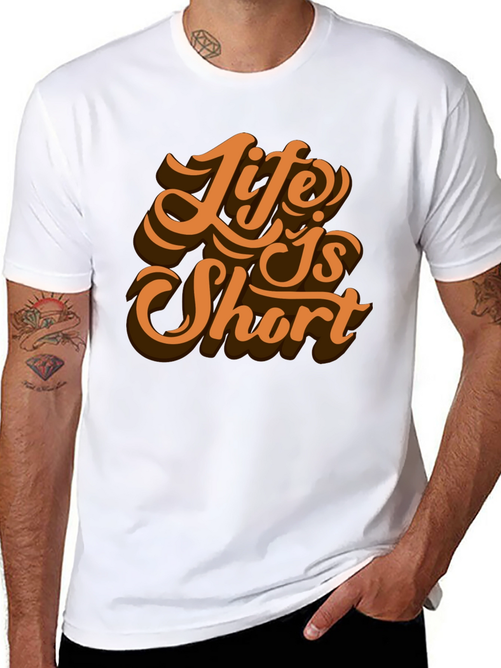 Life is Short Graphic T-Shirt