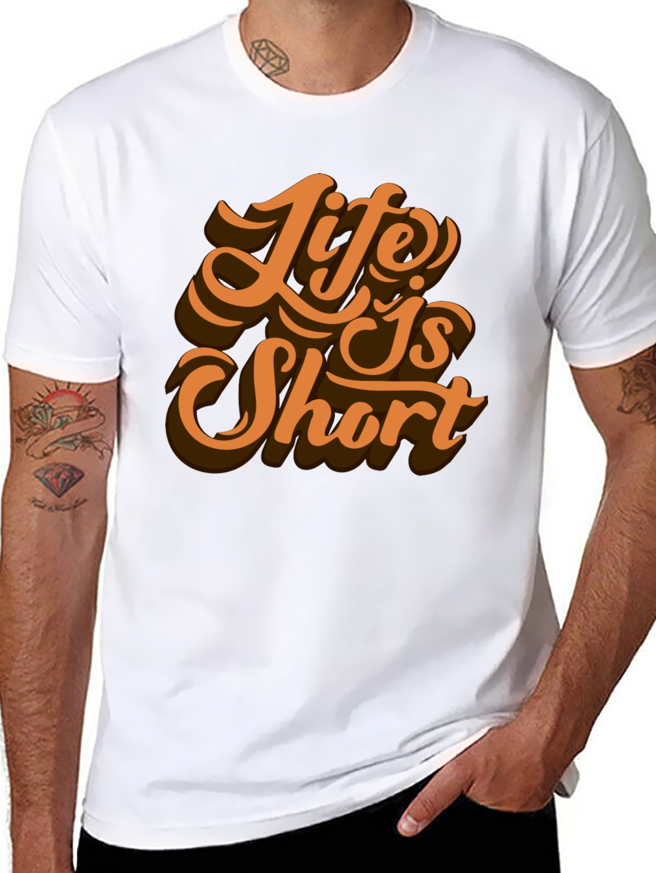 Life is Short Graphic T-Shirt