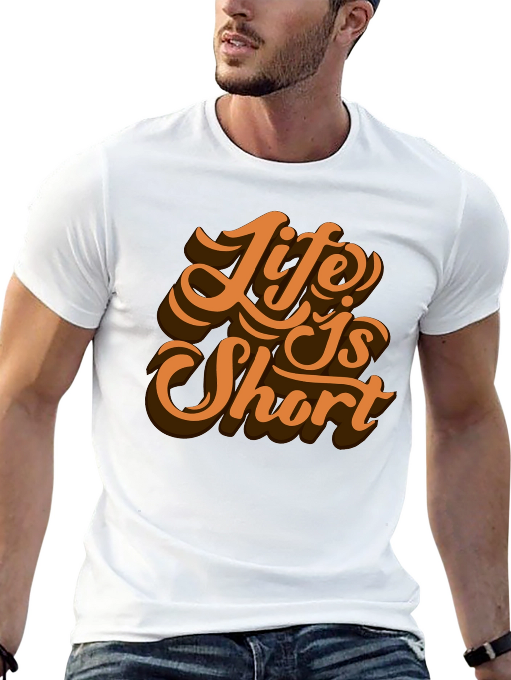 Life is Short Graphic T-Shirt