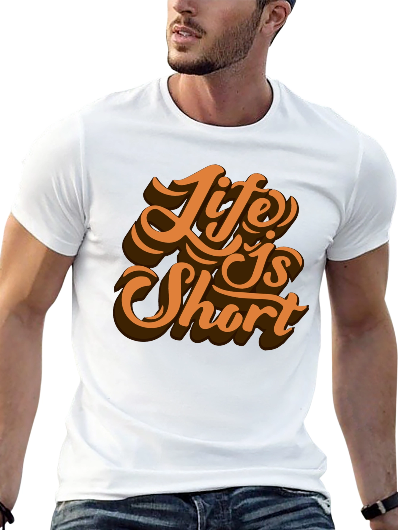 Life is Short Graphic T-Shirt