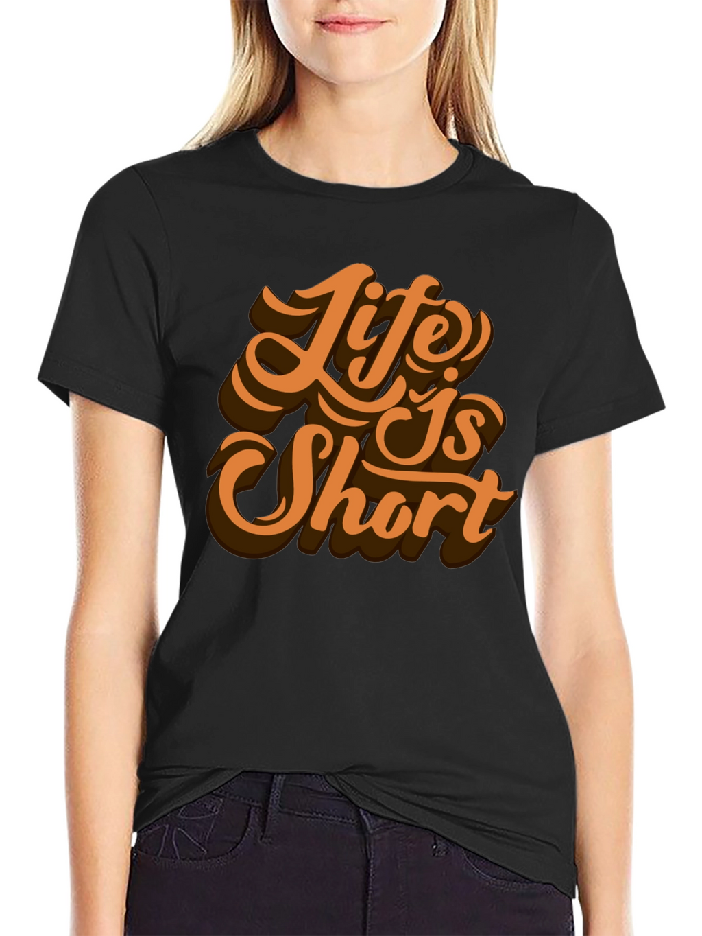 Life is Short Graphic T-Shirt