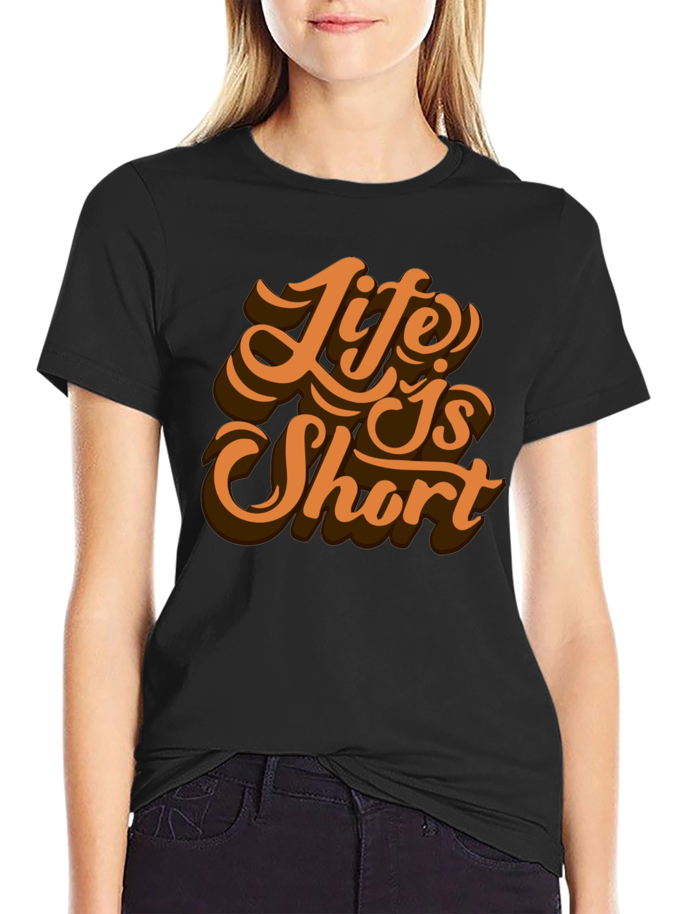 Life is Short Graphic T-Shirt