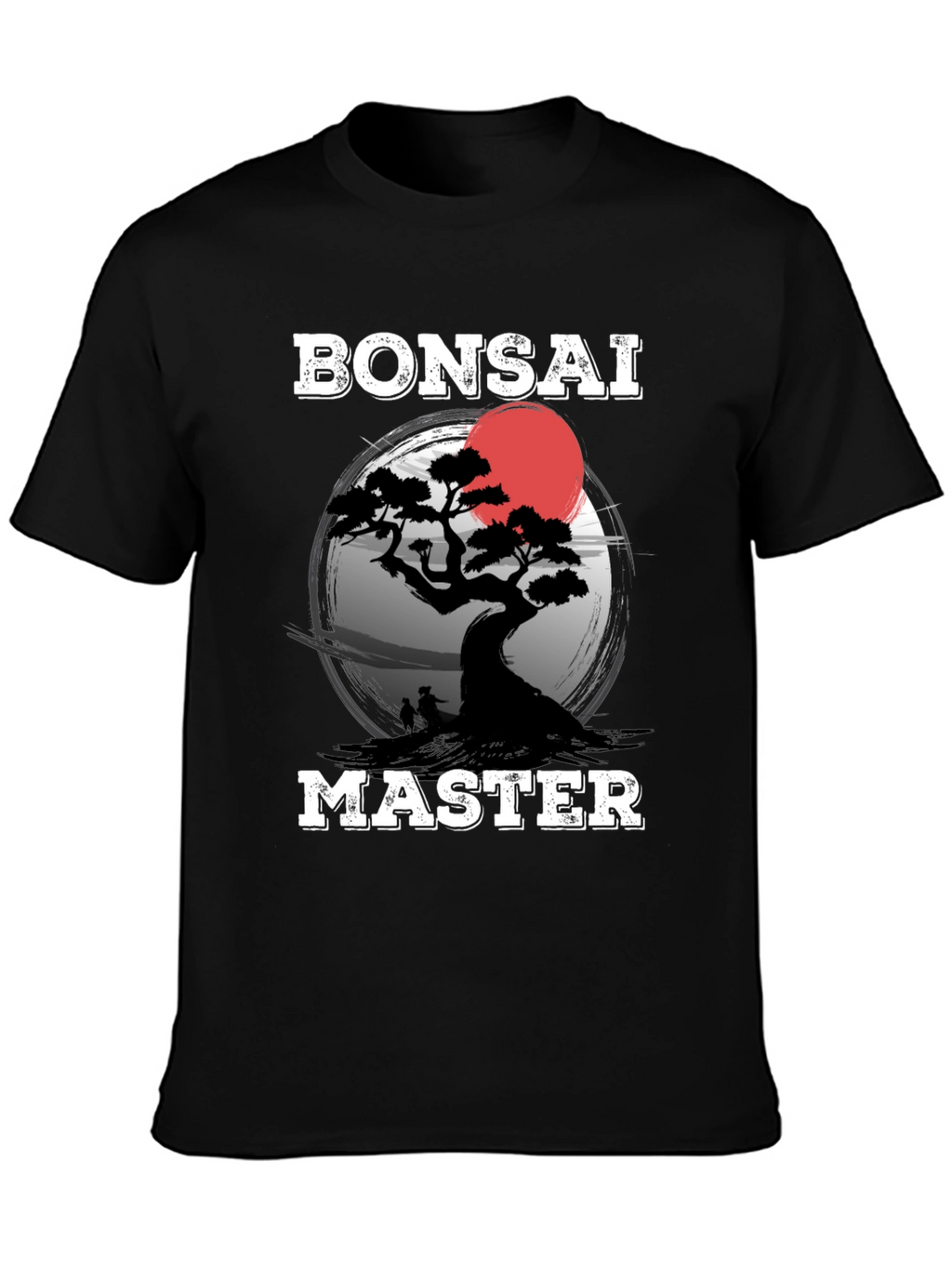 Bonsai Master Graphic T-Shirt - Black