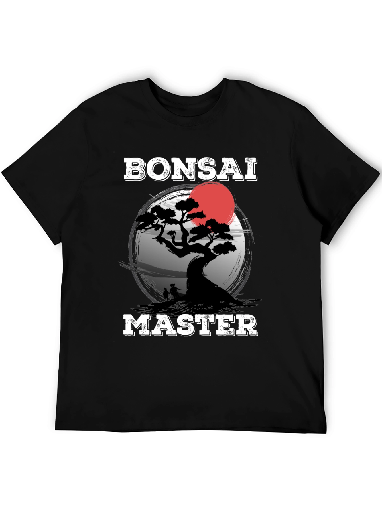 Bonsai Master Graphic T-Shirt - Black