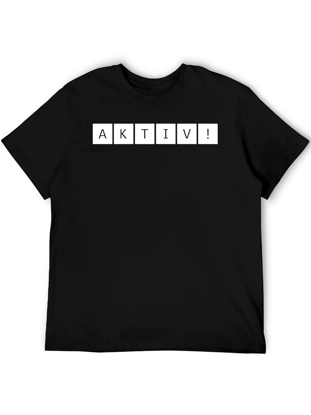 Aktiv! Black Graphic Tee