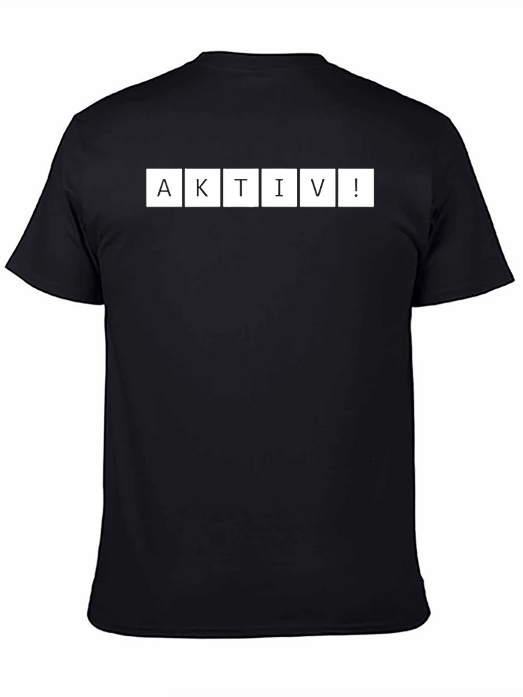 Aktiv! Black Graphic Tee
