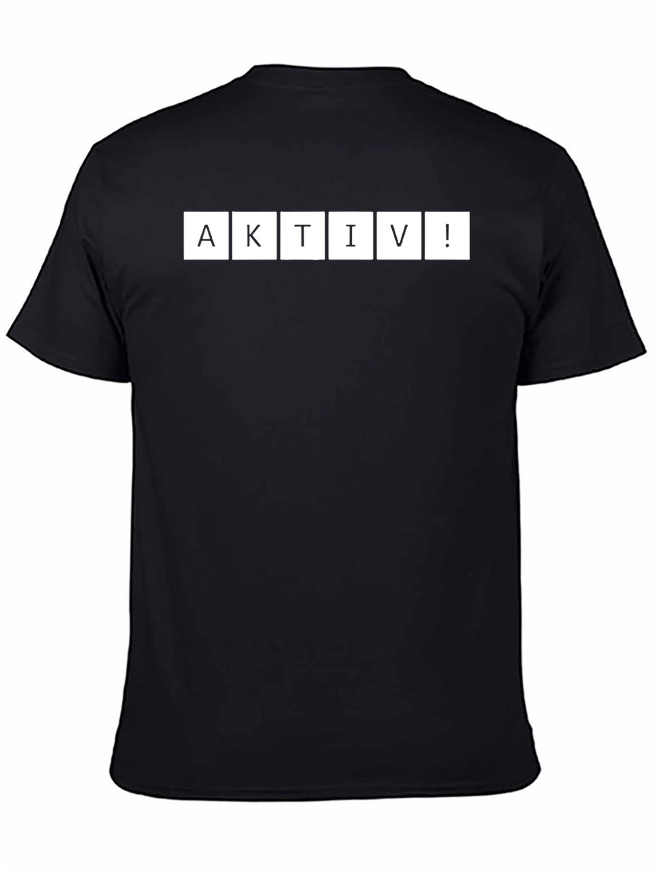 Aktiv! Black Graphic Tee