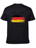Im Not Angry Im German T-Shirt Black
