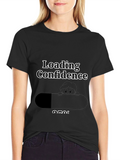 Loading Confidence Graphic T-Shirt - Black
