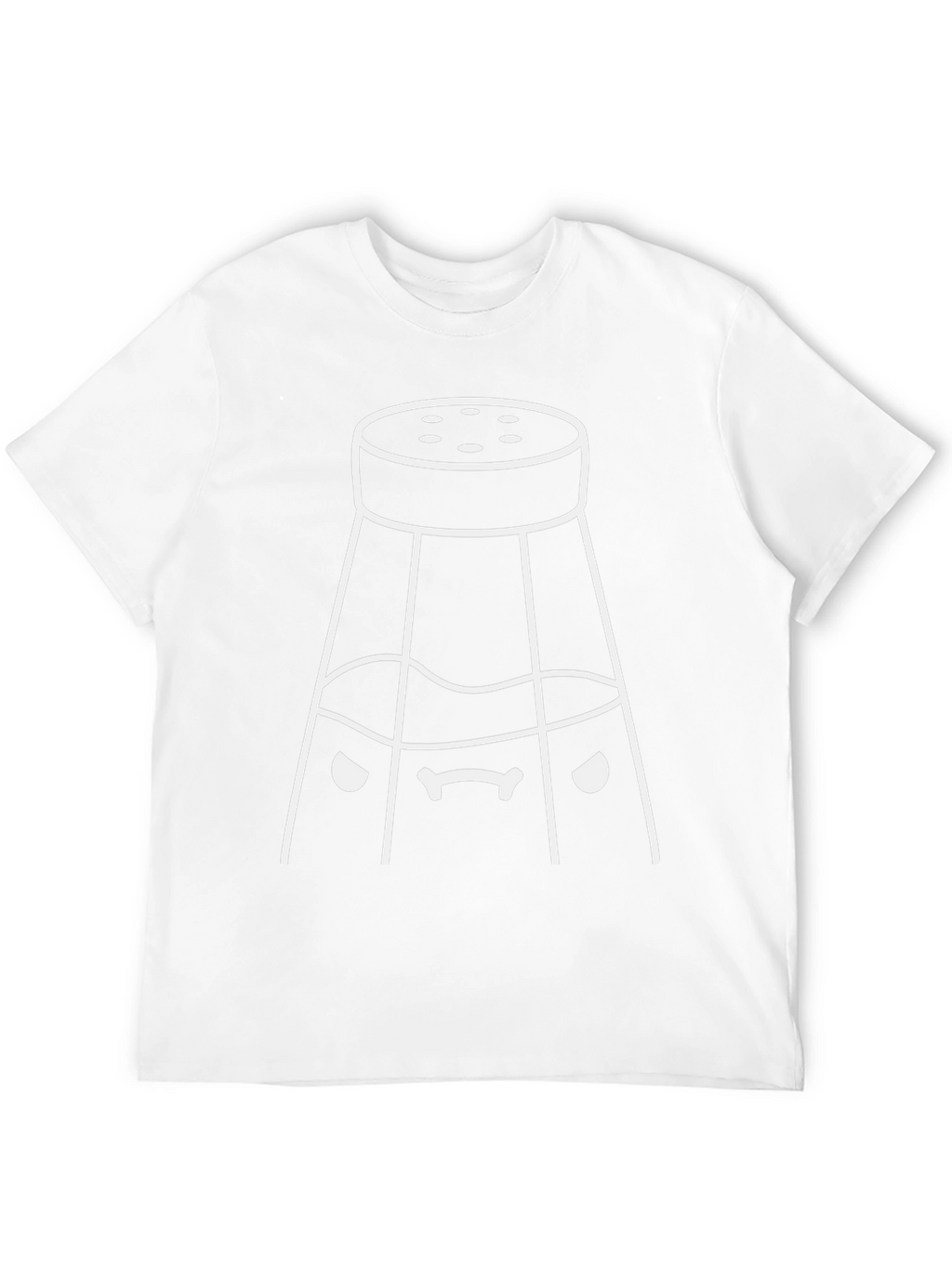 Funny Salt Shaker Graphic T-Shirt - Unisex Black Tee