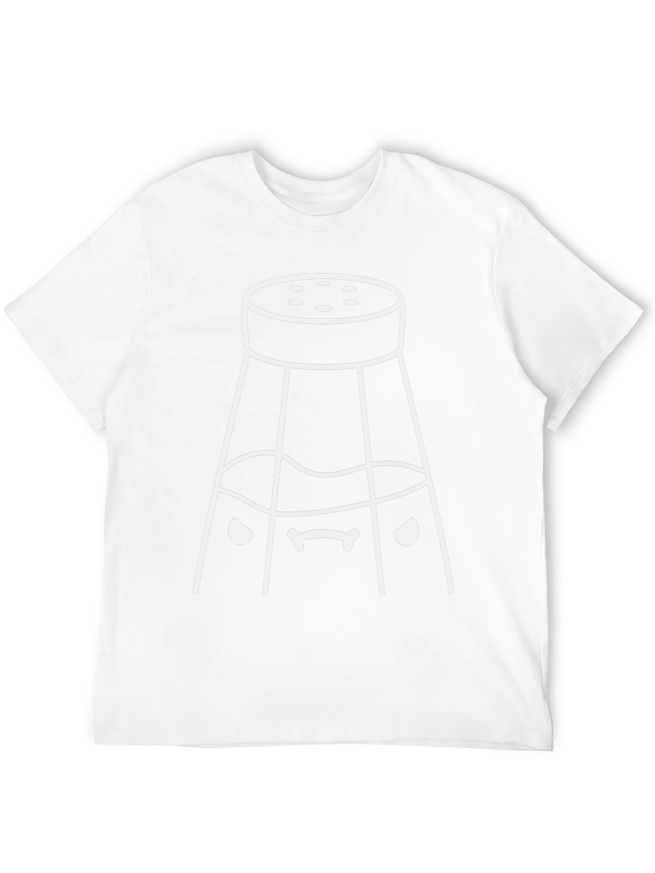 Funny Salt Shaker Graphic T-Shirt - Unisex Black Tee