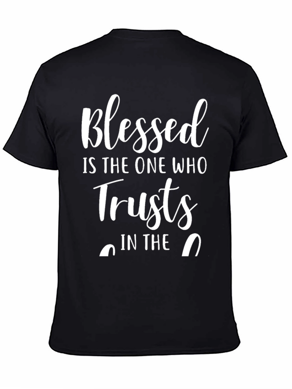 Blessed Trusts Graphic Tee - Stylish Religious T-Shirt