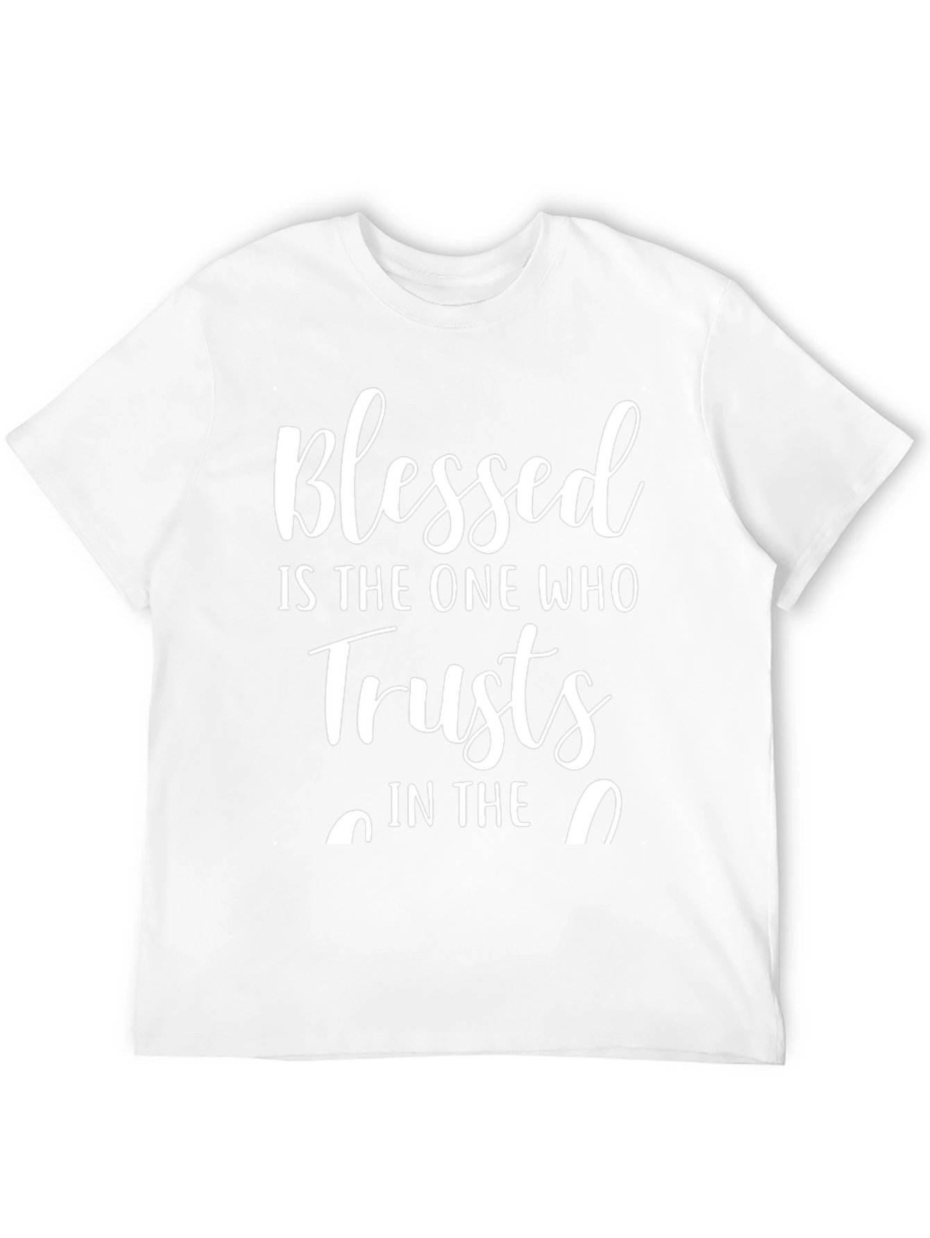 Blessed Trusts Graphic Tee - Stylish Religious T-Shirt