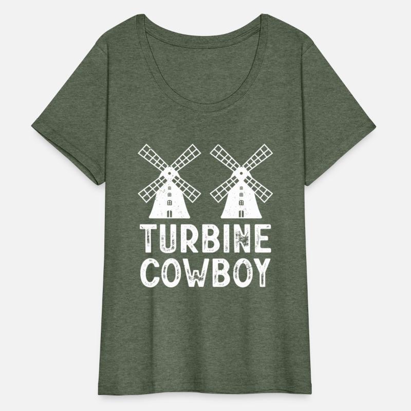 Turbine Cowboy Windmill Whisperer Renewable Energy