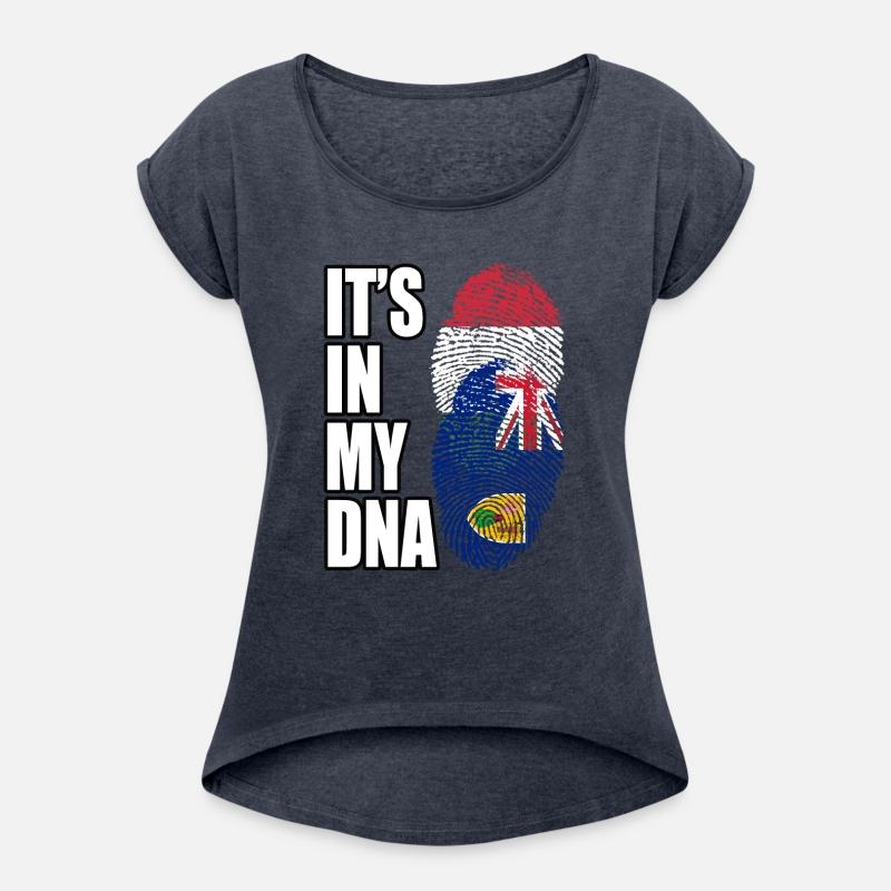 Turks Caicos And Hungarian Mix Heritage DNA Flag