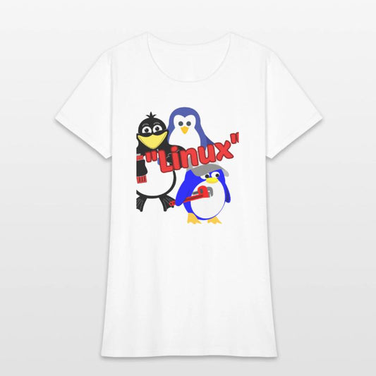 Tux the penguin and slogans