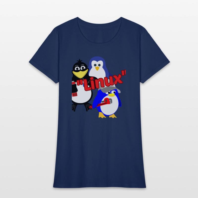 Tux the penguin and slogans