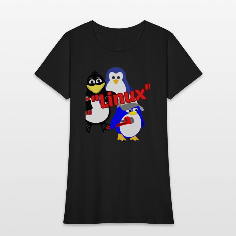 Tux the penguin and slogans