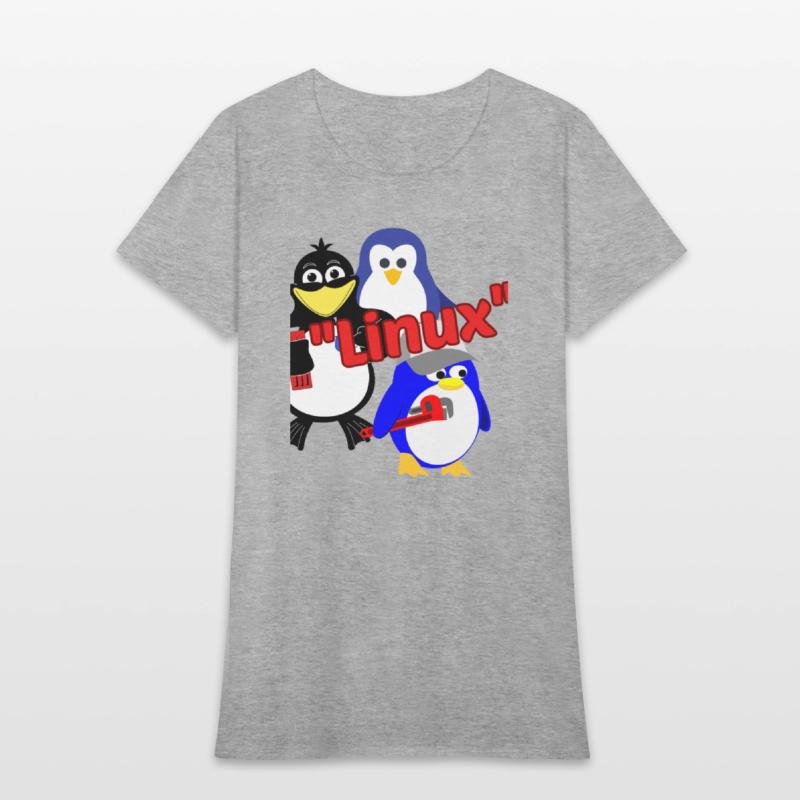 Tux the penguin and slogans