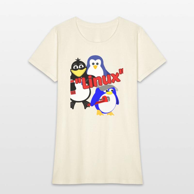 Tux the penguin and slogans