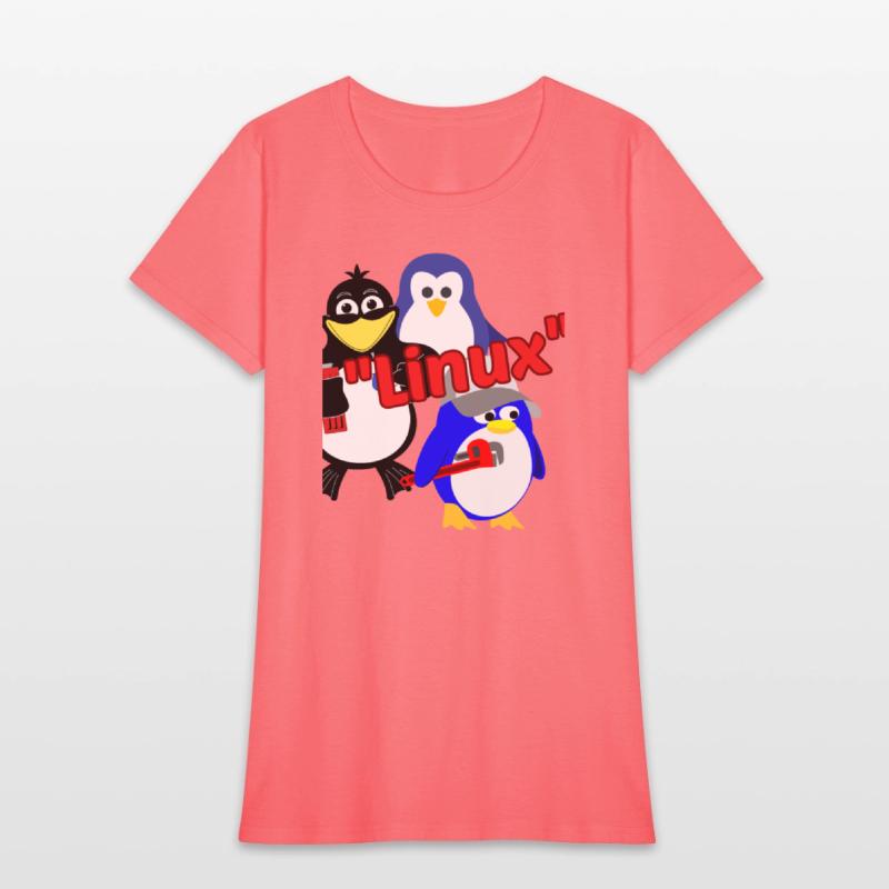 Tux the penguin and slogans