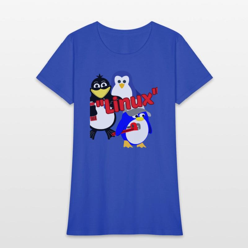 Tux the penguin and slogans