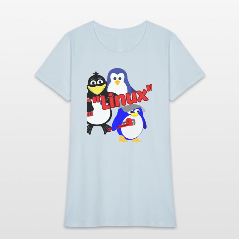 Tux the penguin and slogans