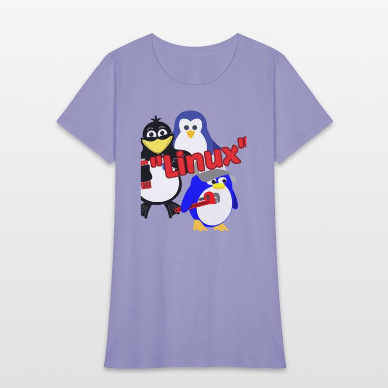Tux the penguin and slogans