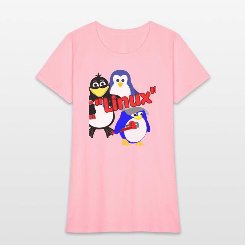 Tux the penguin and slogans